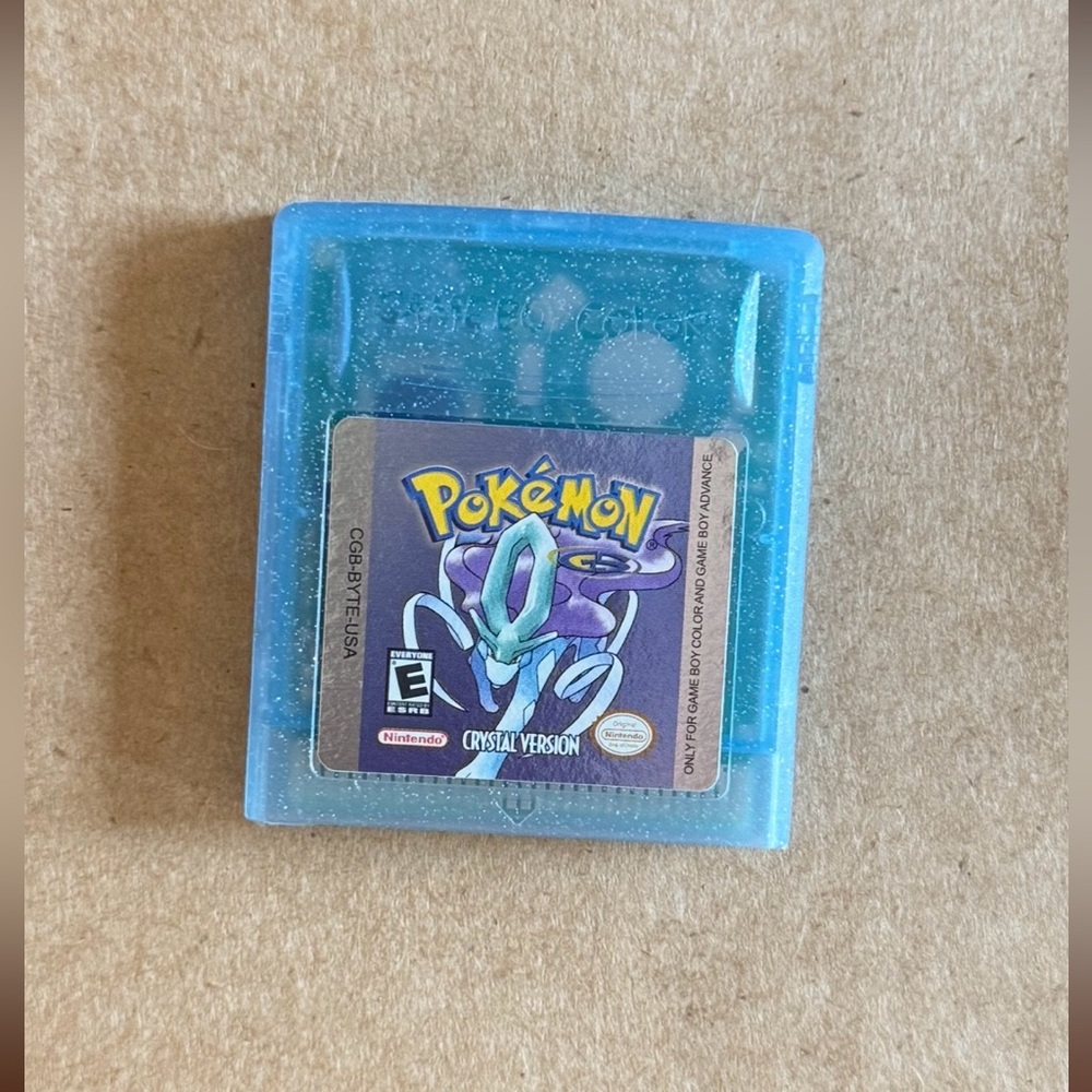 Pokémon Crystal Game Boy Game